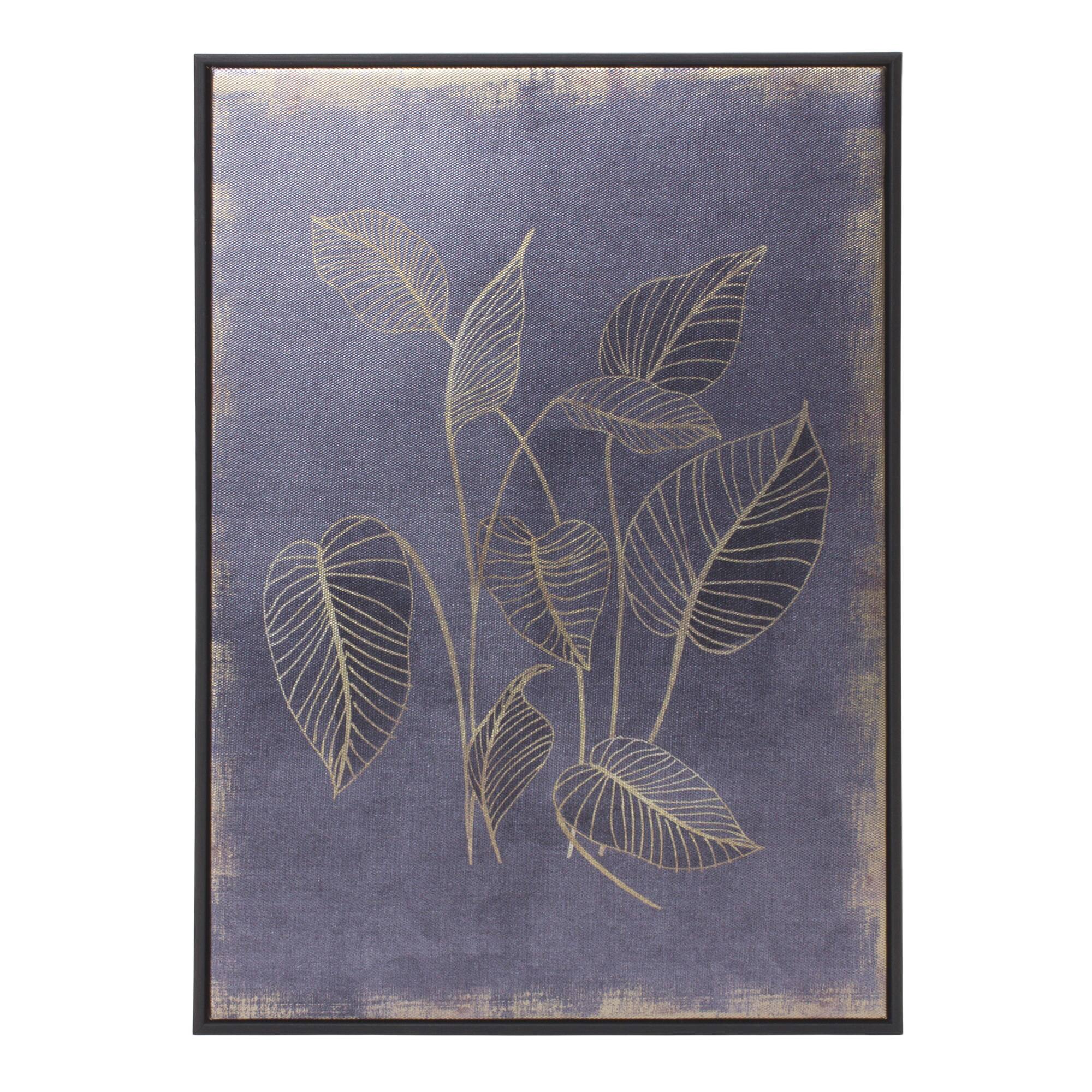Framed Foliage Print, Set of 2